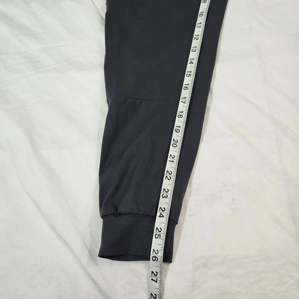 Edge Lifestyle Mens Small Black Technical Stretch Jogger Tapered‎ Gym Pants S